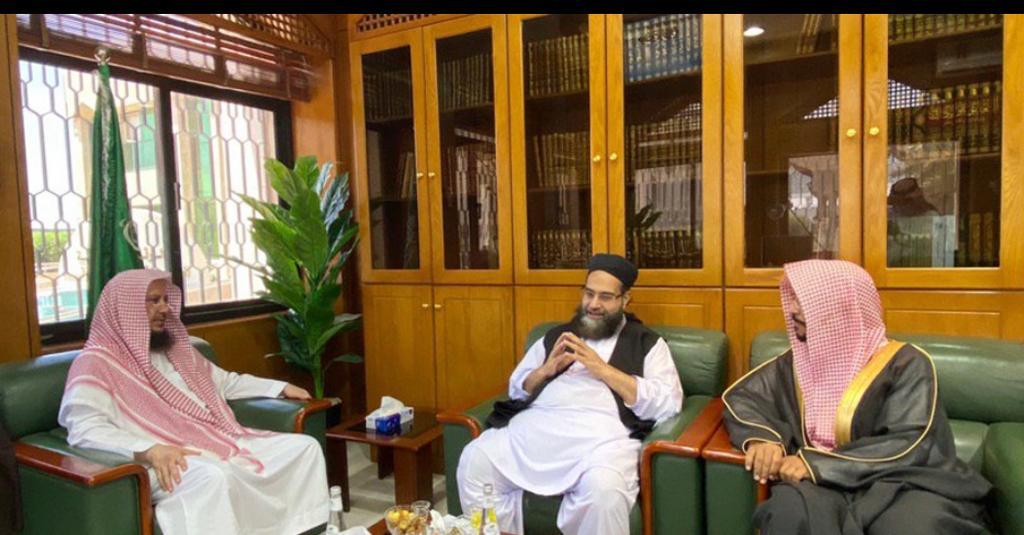 استقبال سماحة الشيخ د.محمد طاهر الأشرفي - رئيس مجلس علماء باكستان